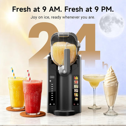 Premium 88oz Frozen Drink & Slushie Maker | No Ice Needed | 6 Presets | Auto-Clean