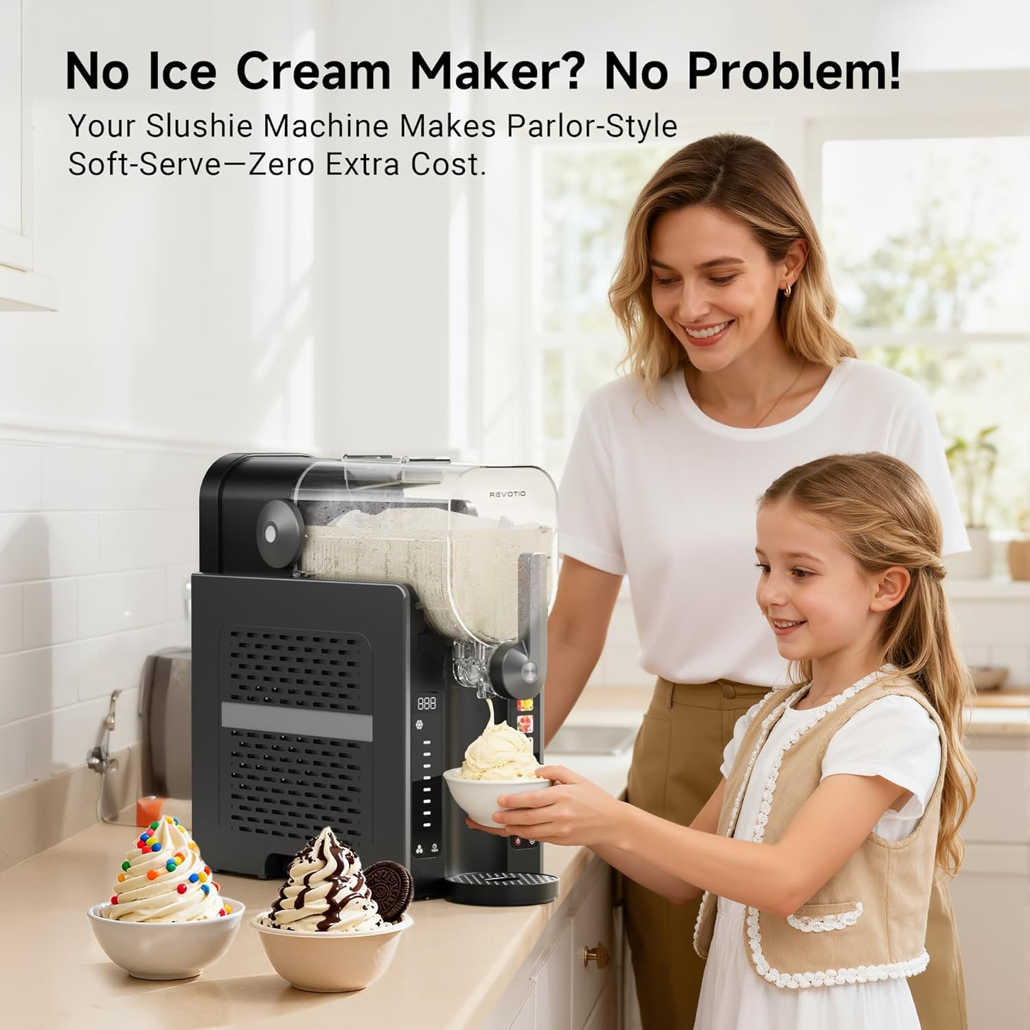 Premium 88oz Frozen Drink & Slushie Maker | No Ice Needed | 6 Presets | Auto-Clean