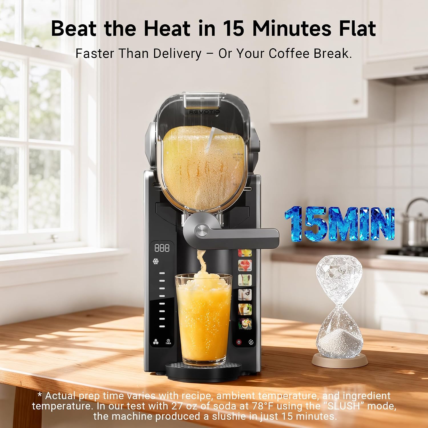 Premium 88oz Frozen Drink & Slushie Maker | No Ice Needed | 6 Presets | Auto-Clean