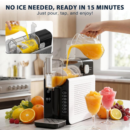 Premium 88oz Frozen Drink & Slushie Maker | No Ice Needed | 7 Preset Programs | Self-Cleaning
